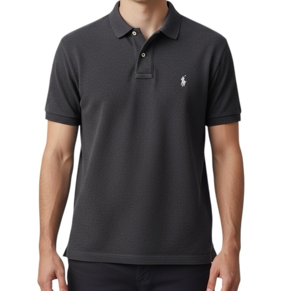 Polo Ralph Lauren Black Polo Short Sleeve Shirt Classic Fit | Size XXL